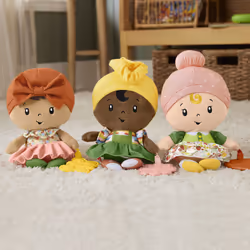 Fisher-Price – Ma Première Poupée Câline avec anneau de dentition arc-en-ciel - Vue supplémentaire 8