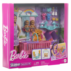 Barbie Skipper Babysitters Inc. – Coffret Skipper Baby-Sitter La Chambre des Jumeaux - Vue supplémentaire 6
