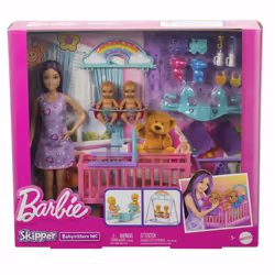Barbie Skipper Babysitters Inc. – Coffret Skipper Baby-Sitter La Chambre des Jumeaux - Vue supplémentaire 7