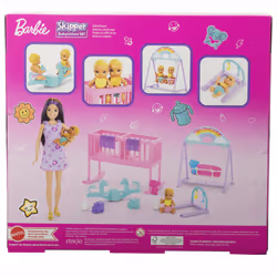 Barbie Skipper Babysitters Inc. – Coffret Skipper Baby-Sitter La Chambre des Jumeaux - Vue supplémentaire 9