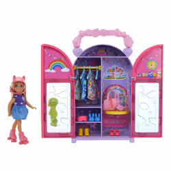 Barbie Chelsea – Coffret Poupée et Dressing, Poupée mannequin, Femelle, 3 an(s), Fille, Multicolore