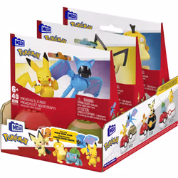 MEGA Pokémon Poké Ball Coll. 3, 6 an(s), Plastique