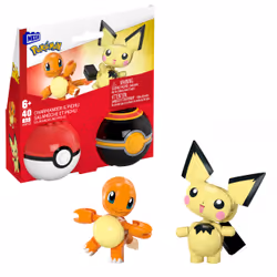 MEGA Pokémon HXP13, Jeu de construction, 6 an(s), Plastique, 40 pièce(s)