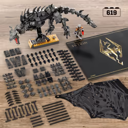Mattel MEGA – Skyrim – Alduin Le Dévoreur de Mondes
