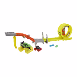 Hot Wheels Monster Trucks – Coffret Défi Course Électrifiante, Camion de monstres et jeu de piste, 4 an(s), Plastique, Multic ...