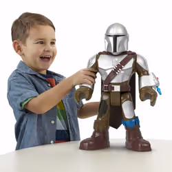 Fisher-Price Imaginext – STAR WARS – Figurine XXL The Mandalorian - Vue supplémentaire 9