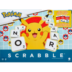 Games Scrabble Pokémon, Jeu de société, Mot, 8 an(s), Jeu familial