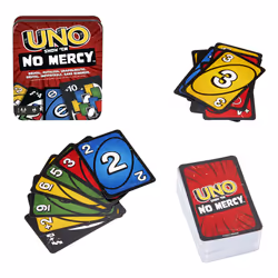 Games Uno – Show ’Em No Mercy, Jeu de cartes, Dépouillement, 7 an(s), Jeu familial