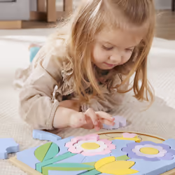 Fisher-Price – Puzzle Fleurs en Bois - Vue supplémentaire 4
