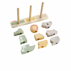 Fisher-Price – Animaux en Bois à Empiler et Trier - Vue supplémentaire 12