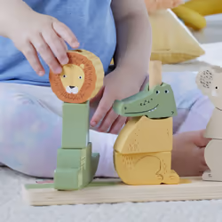 Fisher-Price – Animaux en Bois à Empiler et Trier - Vue supplémentaire 8