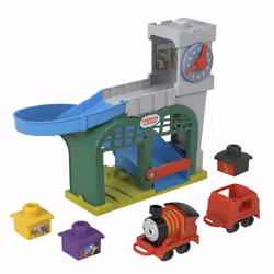Fisher-Price Thomas le petit train – Thomas et ses Amis – Ma Première Gare des Quatre-Vents, Chemin de fer et train, 1 an(s), ...