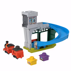 Fisher-Price Thomas le petit train – Thomas et ses Amis – Ma Première Gare des Quatre-Vents