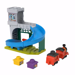 Fisher-Price Thomas le petit train – Thomas et ses Amis – Ma Première Gare des Quatre-Vents