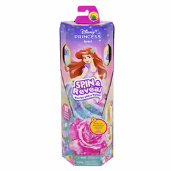Disney Princess Disney – Poupée Princesses Disney SPIN & REVEAL Ariel, Poupée mannequin, Femelle, 3 an(s), Fille, 290 mm, ...