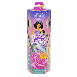 Disney Princess SPIN & REVEAL Jasmine Doll, Poupée mannequin, Femelle, 3 an(s), Fille, 290 mm, Multicolore