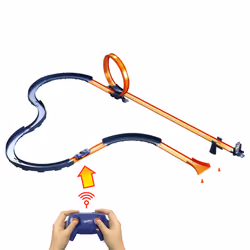 Hot Wheels R/C – Piste et circuit Records de Vitesse avec voiture 1/64 télécommandée, Ensemble véhicule et piste, 5 an(s), Mé ...