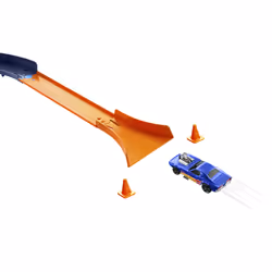 Hot Wheels R/C – Piste et circuit Records de Vitesse avec voiture 1/64 télécommandée