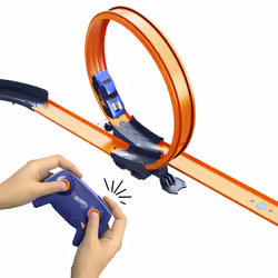 Hot Wheels R/C – Piste et circuit Records de Vitesse avec voiture 1/64 télécommandée - Vue supplémentaire 4
