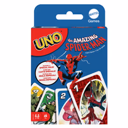 Games UNO The Amazing Spider-Man, Jeu de cartes, Dépouillement, 7 an(s)