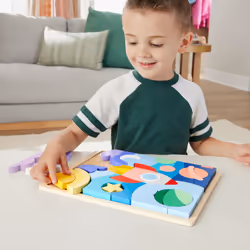 Fisher-Price – Puzzle en Bois L’Espace