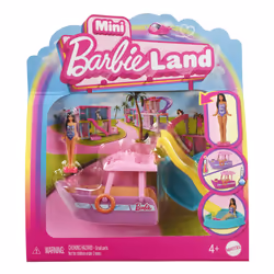 Barbie Mini BarbieLand Doll and Vehicle, Accessoires de poupée, 4 an(s)