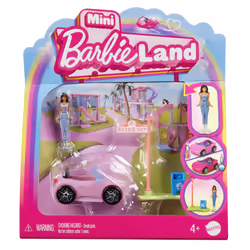 Barbie Mini BarbieLand Doll and Vehicle, Accessoires de poupée, 4 an(s)