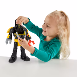 Fisher-Price Imaginext – Coffret Robot DC Super Friends Batman dans son Exosquelette