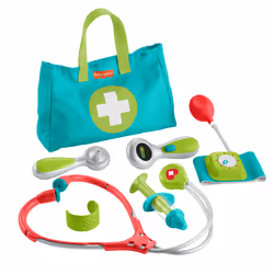 Fisher-Price Medical Kit, Service pédiatrique jouet, 3 an(s), Multicolore, Plastique