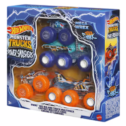 Hot Wheels Monster Trucks – Coffret Gros Camion Power Smashers - Vue supplémentaire 6