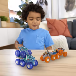 Hot Wheels Monster Trucks – Coffret Gros Camion Power Smashers - Vue supplémentaire 8