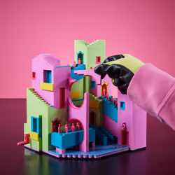 Mattel MEGA – Coffret L'Escalier de Squid Game - Vue supplémentaire 4