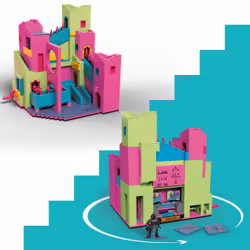 Mattel MEGA – Coffret L'Escalier de Squid Game - Vue supplémentaire 6