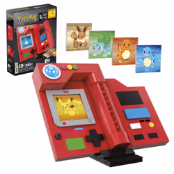 MEGA Pokémon – Pokédex de la région de Kanto, Jeu de construction, 13 an(s), 322 pièce(s)