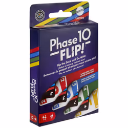 Games Phase 10 Flip!, Jeu de cartes, Dépouillement, 7 an(s)
