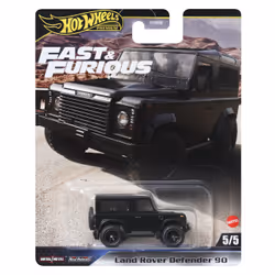 Hot Wheels Fast & Furious HYP74, Voiture, 3 an(s), Métal, Noir