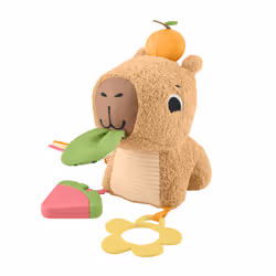 Fisher-Price – Capy Gourmand Doux, Capybara jouet, 0,5 an(s)