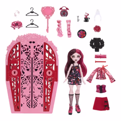 Monster High Skulltimate Secrets Draculaura Doll, Poupée mannequin, Femelle, 4 an(s), Fille, Multicolore