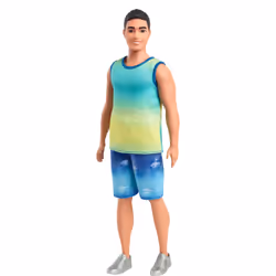 Barbie — Poupée Ken Fashionistas, Poupée mannequin, Mâle, 3 an(s), Fille, Multicolore