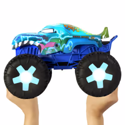 Hot Wheels Monster Trucks – Véhicule Télécommandé Mega-Wrex - Vue supplémentaire 6