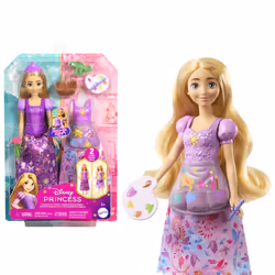 Disney Princess Princesses Disney – Poupée Raiponce Pique-Nique et Art, Mini poupée, Femelle, 3 an(s), Garçon/Fille, 90 mm, M ...
