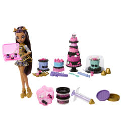 Monster High – KIT GÂTEAU D’ANNIVERSAIRE MONSTRUEUSEMENT MÉMORABLE CLAWDEEN WOLF