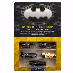 Hot Wheels Batman 5 Pack, Véhicule de course, 3 an(s), Multicolore
