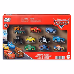 Disney Pixar Cars JBH06, Ensemble de véhicules, 3 an(s), Métal, Plastique, Multicolore