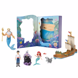 Disney Princess Disney – Princesses Disney – Coffret Livre d’histoires Ariel, Action/Aventure, 3 an(s), Multicolore, Plastiqu ...