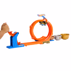 Hot Wheels Monster Trucks – – Coffret Défi du Trophée Tournez-et-Renversez - Vue supplémentaire 8