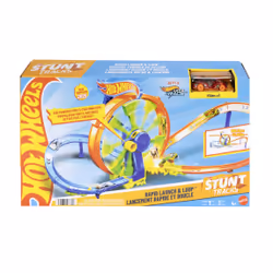 Hot Wheels – Coffret Vitesse et Looping, Ensemble véhicule et piste, 4 an(s), Métal, Plastique, Multicolore