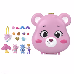 Polly Pocket – Coffret Les Bisounours, Animal, 4 an(s), Multicolore, Plastique