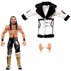 Mattel WWE – Coffret Grands Champions Seth « Freakin » Rollins de la Collection Élite, 8 an(s), Multicolore