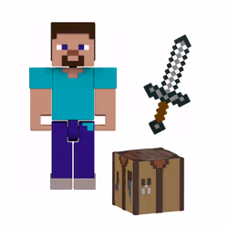 Minecraft STEVE CORE FIGURE, 6 an(s), Minecraft, Multicolore, Plastique